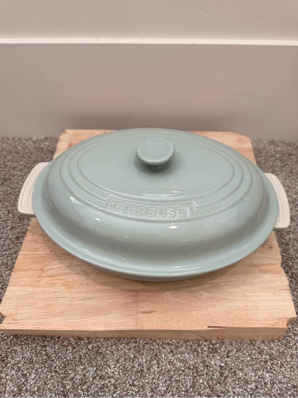 Le Creuset Oval Covered Casserole Pistache